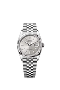 2026, 36mm Datejust Jubilee Fluted Silver Dial