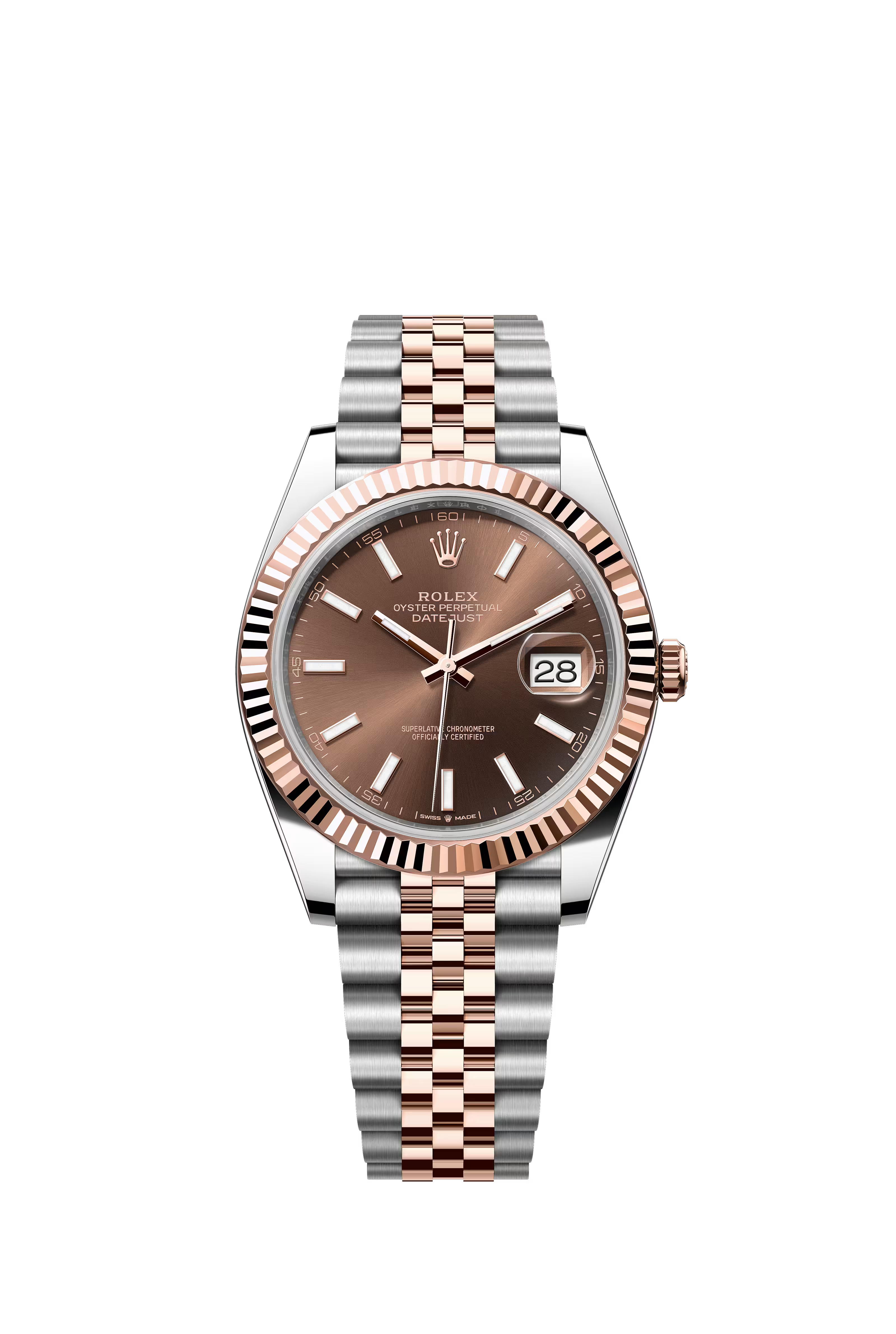 Datejust Everose Rolesor Chocolate