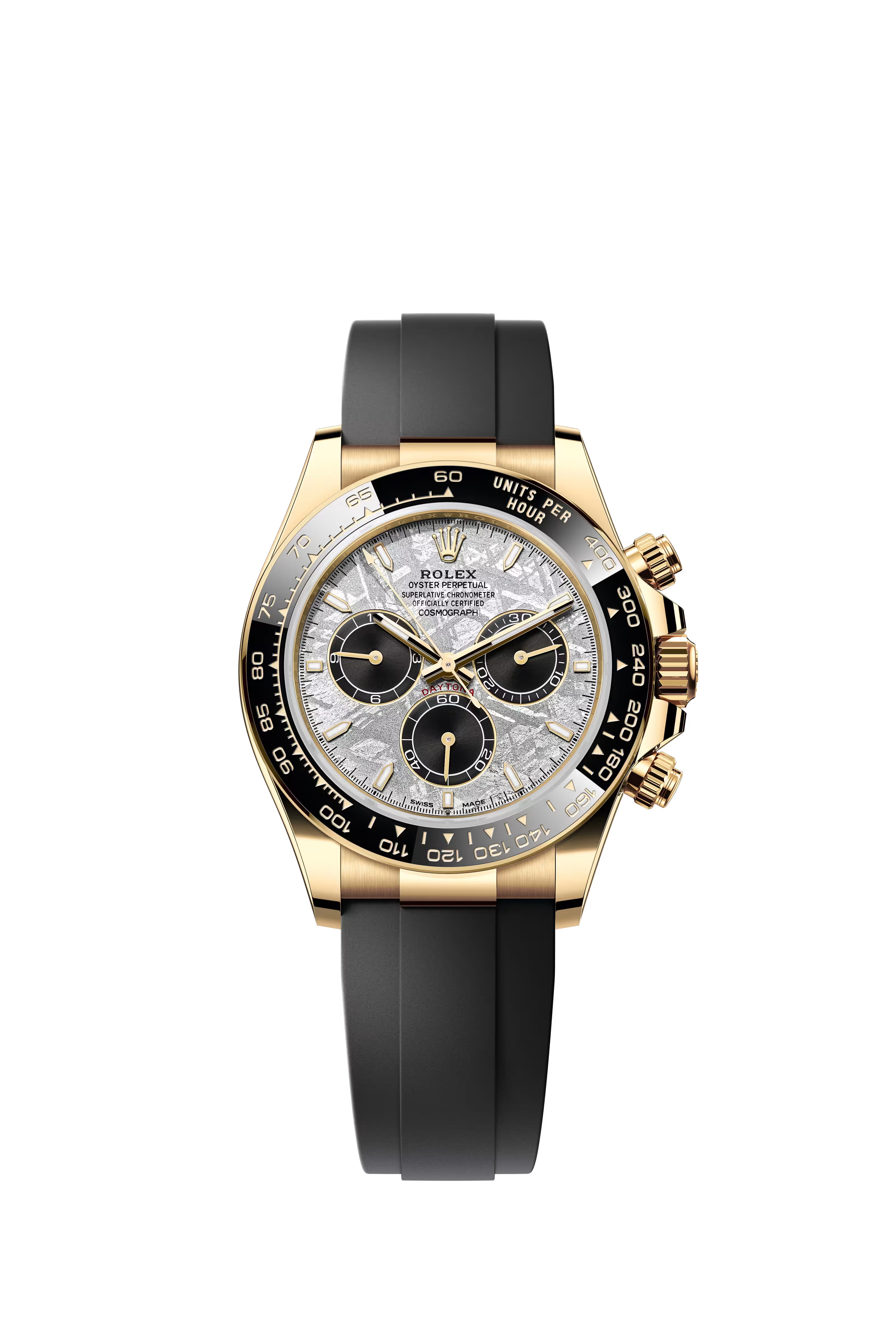 Oysterflex Daytona Yellow Gold Meteorite