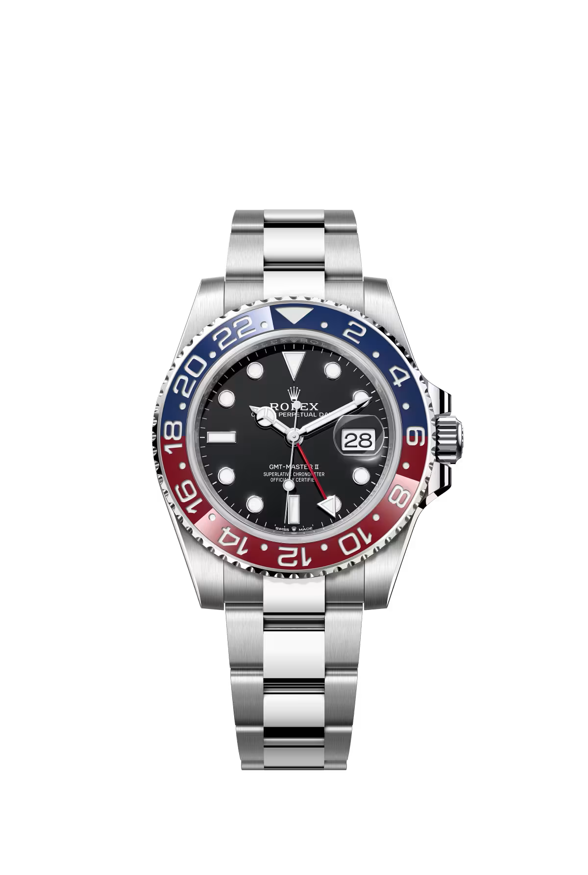 GMT-Master II Pepsi 126710BLRO Oyster