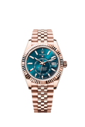 Sky-Dweller Everose Blue Green Dial