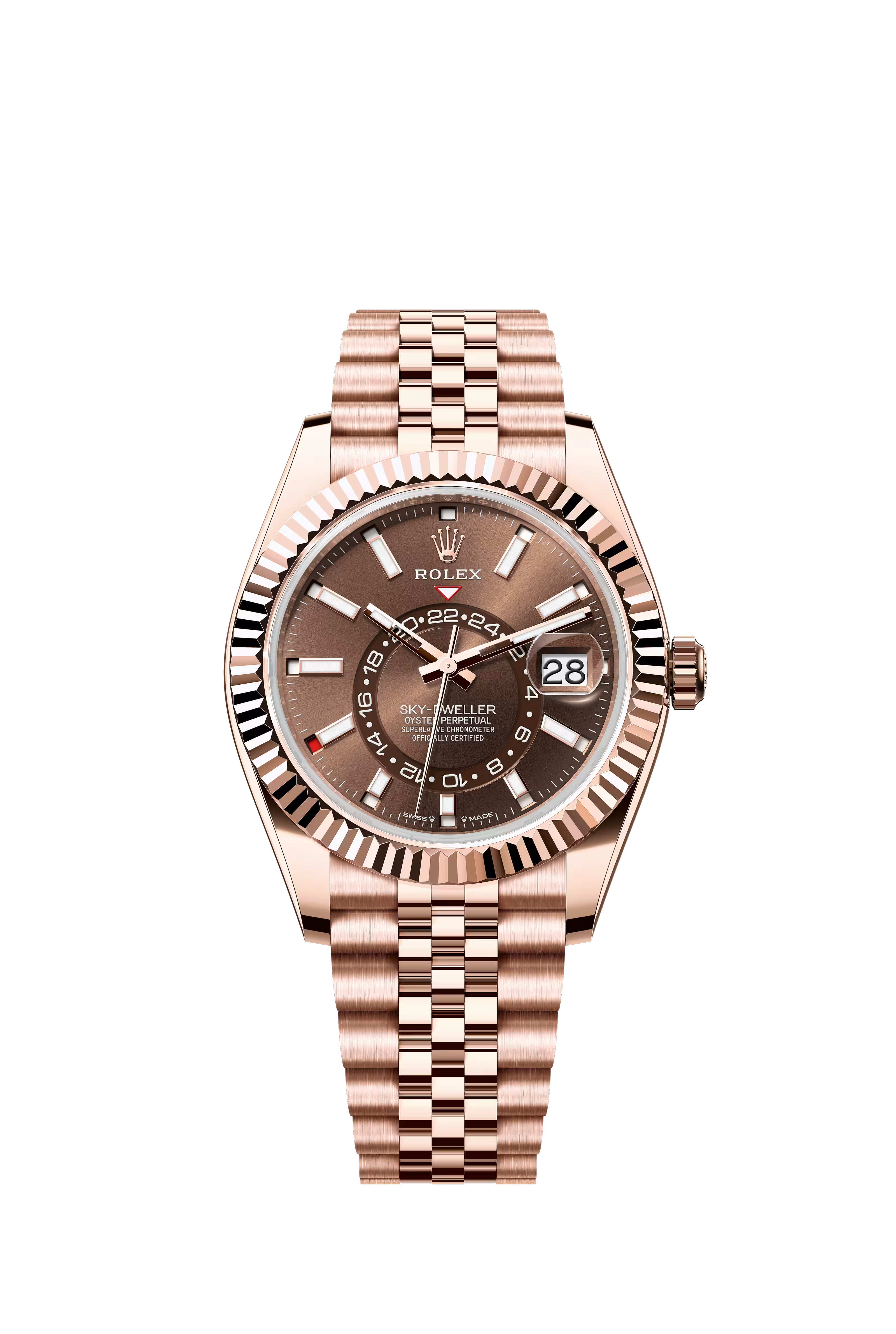 Sky-Dweller Everose Chocolate Dial