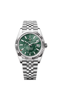 Sky-Dweller Jubilee Fluted Green